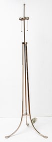 Visual Comfort & Co. Chrome Tripod Floor Lamp