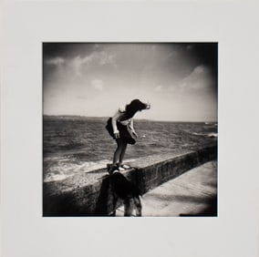 Brigitte Grignet "Girl Jumping..." Silver Print
