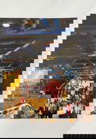 Anne Sager The Centre Pompidou Interior C-Print