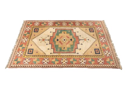 Turkish Kilim Carpet, 10' 2" x 7' 4"