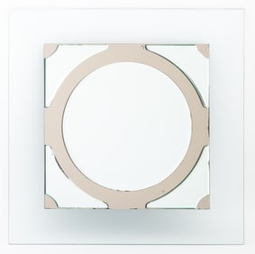 Postmodern Geometric Wall Mirror