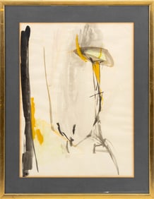 Abstracted Flower Composition Watercolor