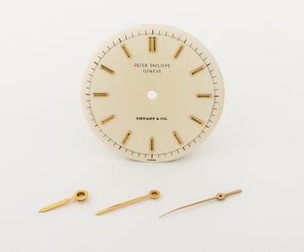 Patek Philippe x Tiffany & Co. Watch Dial & Hands