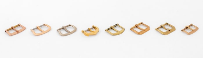 Hadley, Etc. 14K Gold Loose Watch Buckles, 8 Pcs.