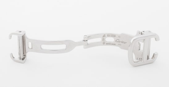 Cartier 18K White Gold Deployant Buckle