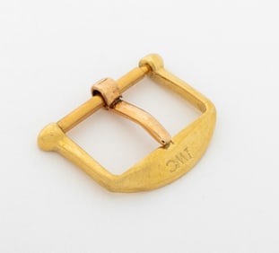IWC Schaffhausen 18K Yellow Gold Watch Buckle