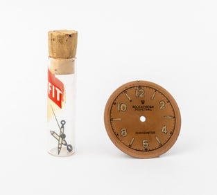 Rolex Oyster Perpetual Watch Parts, 4 Pcs.