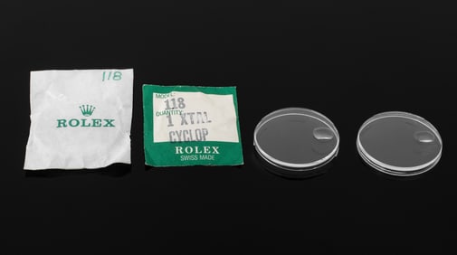 Rolex Genuine No. 118 Watch Crystals, 4