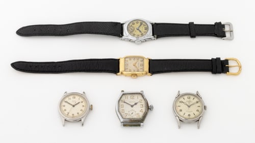 Hamilton, Elgin, Etc. Designer Watches, 5