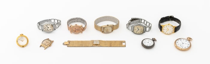 Waltham, Elgin, Etc. Pocket and Wrist Watches, 10
