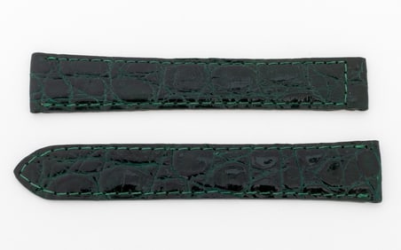 Cartier Green Crocodile Watch Strap