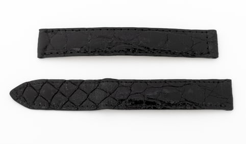 Cartier Black Crocodile Watch Strap