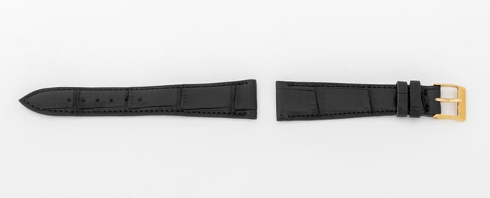 Patek Philippe Black Crocodile Watch Strap