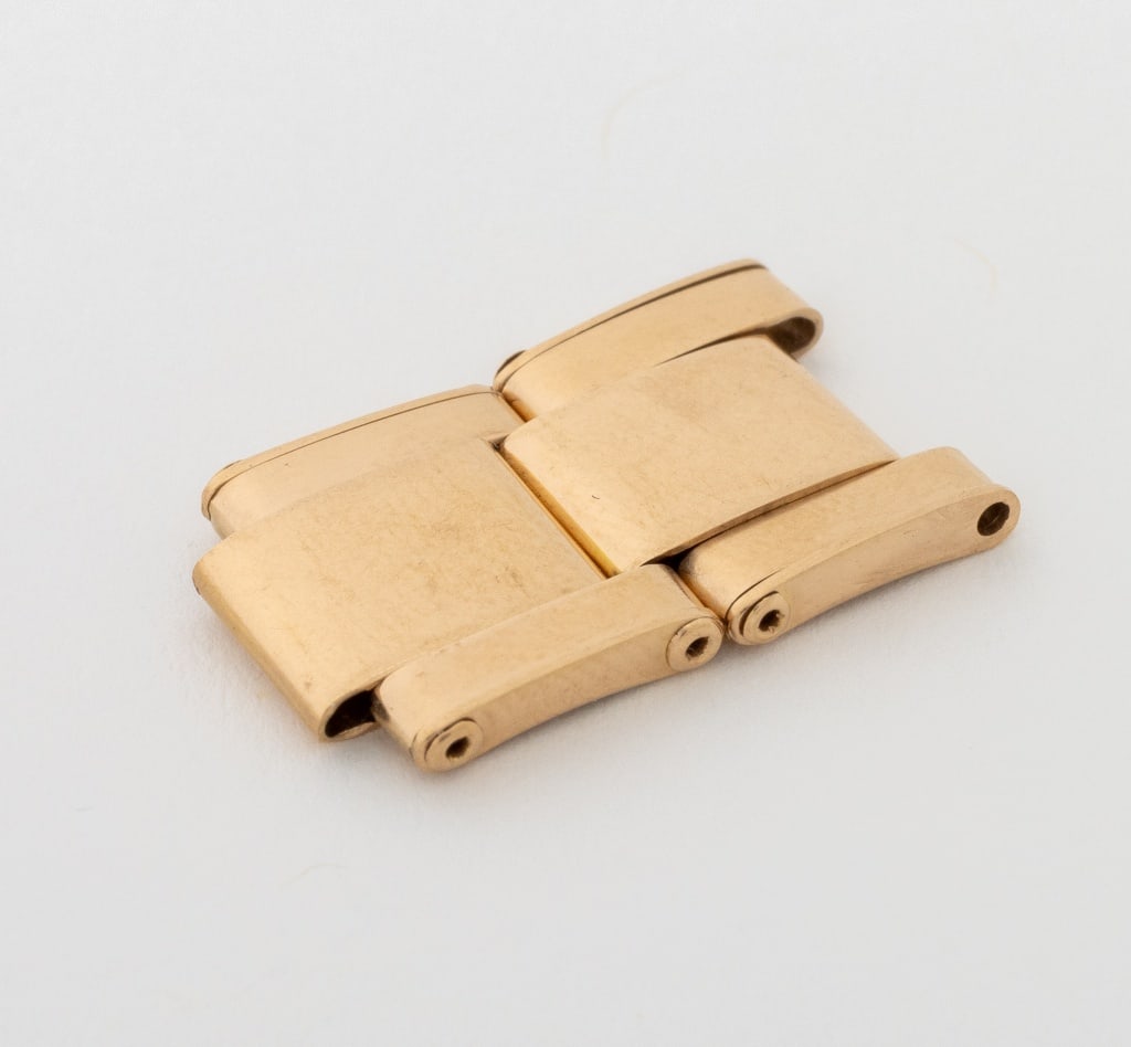 Rolex 18K Yellow Gold Rivet Links (1 of 4)