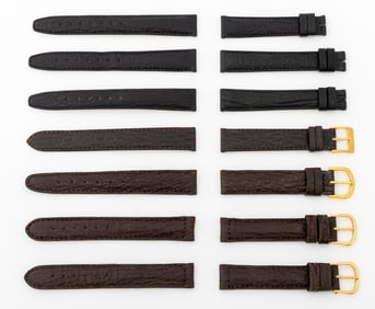 Tiffany & Co. Etc. Sharkskin Loose Watch Straps, 7