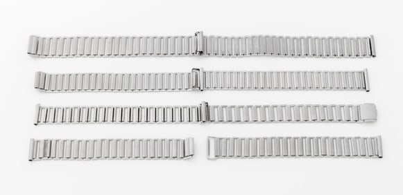 Gay Freres, Etc. Stainless Steel Bracelets, 4 Pcs.