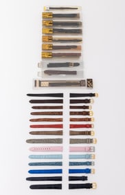 Lady's Lizard and Alligator Loose Watch Straps, 24