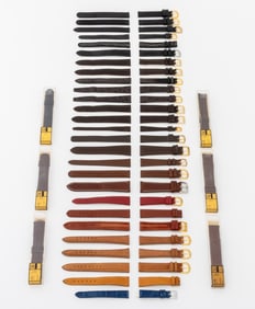 Leather, Buffalo, Etc. Loose Watch Straps, 33