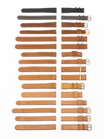 Hamilton Vintage Calf & Pigskin Watch Straps, 16