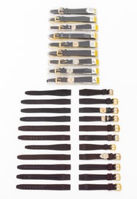 Hirsch Open-End Lizard Loose Watch Straps, 20