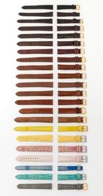 Crocodile and Alligator Loose Watch Straps, 22