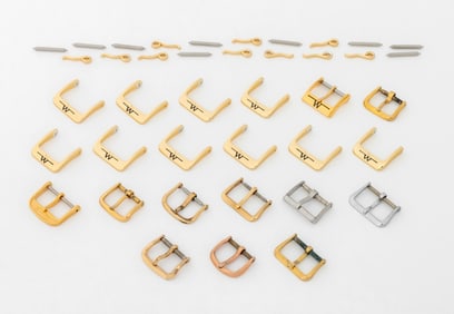 Longines, Elgin, Etc. Designer Watch Buckles, 21