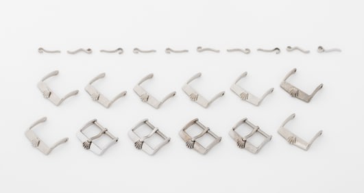 Rolex Stainless Steel Loose Watch Buckles, 12