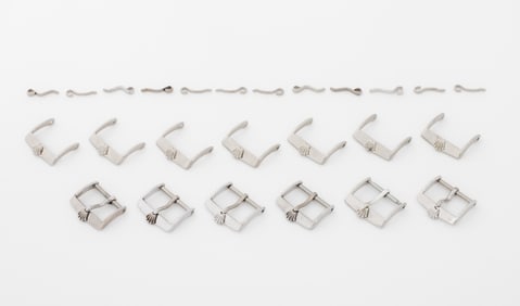 Rolex Stainless Steel Loose Watch Buckles, 13