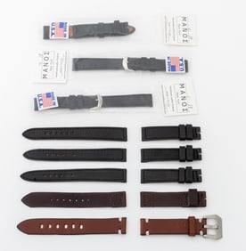Manos Cordovan Leather Loose Watch Straps, 8