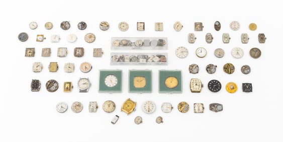 Hamilton, Longines, Etc. Watch Movements, 50+