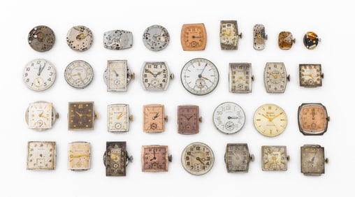 Longines, Etc. Designer Watch Movements, 33