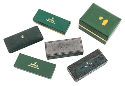Rolex Watch Presentation Boxes, 6