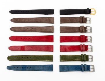 Suede and Satin Loose Watch Straps, 7