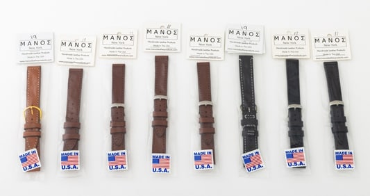 Manos Leather Loose Watch Straps, 8
