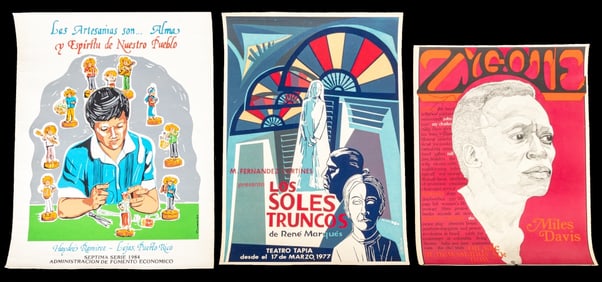 Collection of Vintage Serigraph Posters, 6