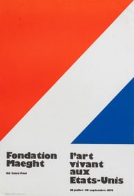 Ellsworth Kelly L'Art Vivant aux Etats-Unis Poster