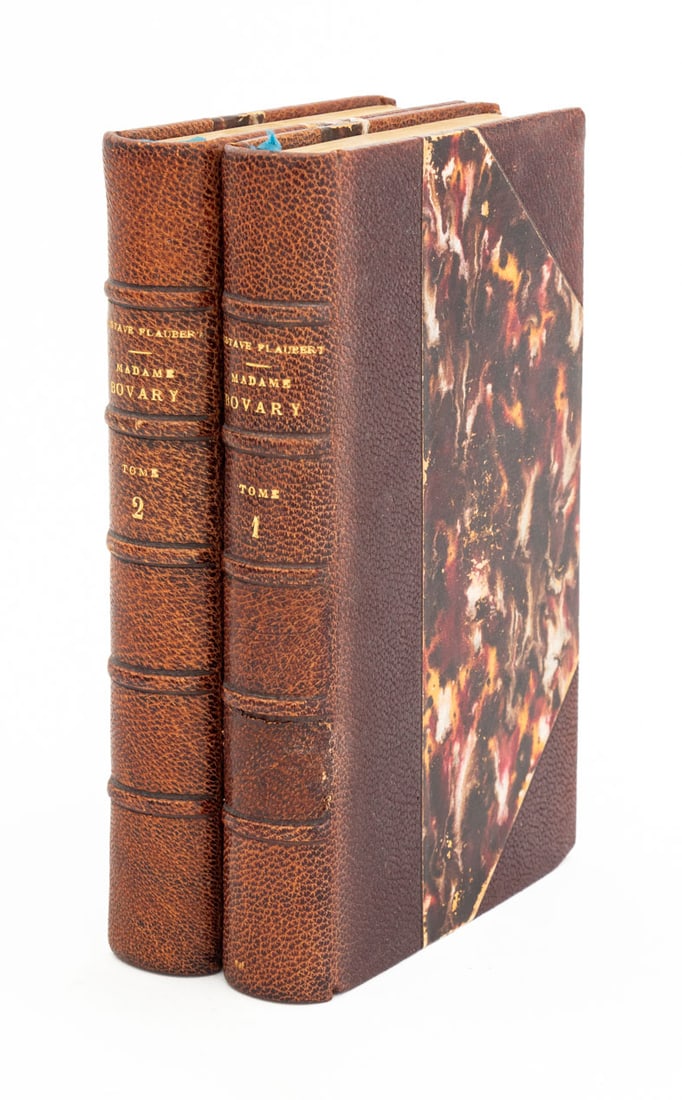 Gustave Flaubert's "Madame Bovary", 1874, 2 Vols. (1 of 7)