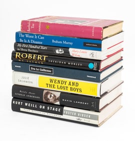 Signed, Etc. Theater Actors & Actresses Books, 8