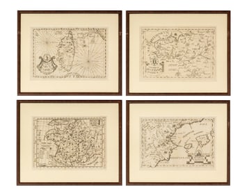 Joannis a Montecarlerio Map Engravings, 4