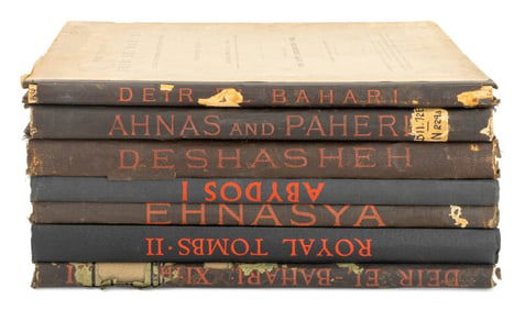 Egypt Exploration Fund First Editions, 7 Vols.