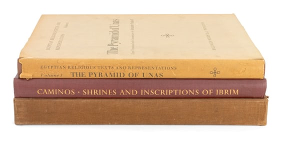 Books on Egyptian Shrines and Pyramids, 3