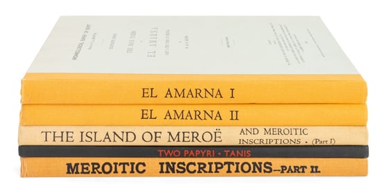 Books on Archaeology and Explorations of Egypt, 5