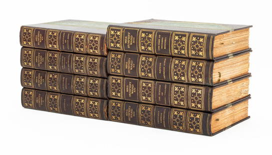 Mary Ward "The Writings of Mrs. Humphry Ward", 8: Ward, Mary Augusta (Mrs. Humphry Ward), "The Writings of Mrs. Humphry Ward", Boston and New York: Houghton Mifflin Company, 1910, Volumes V, VII-VIII, and XII-XVI, numbered edition "112/700", each wit