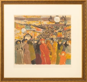 Alexandre Lunois "Le Magasin ..." Lithograph, 1902