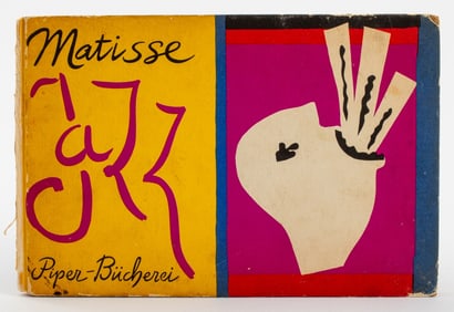 Henri Matisse "Jazz" Lithograph Art Book