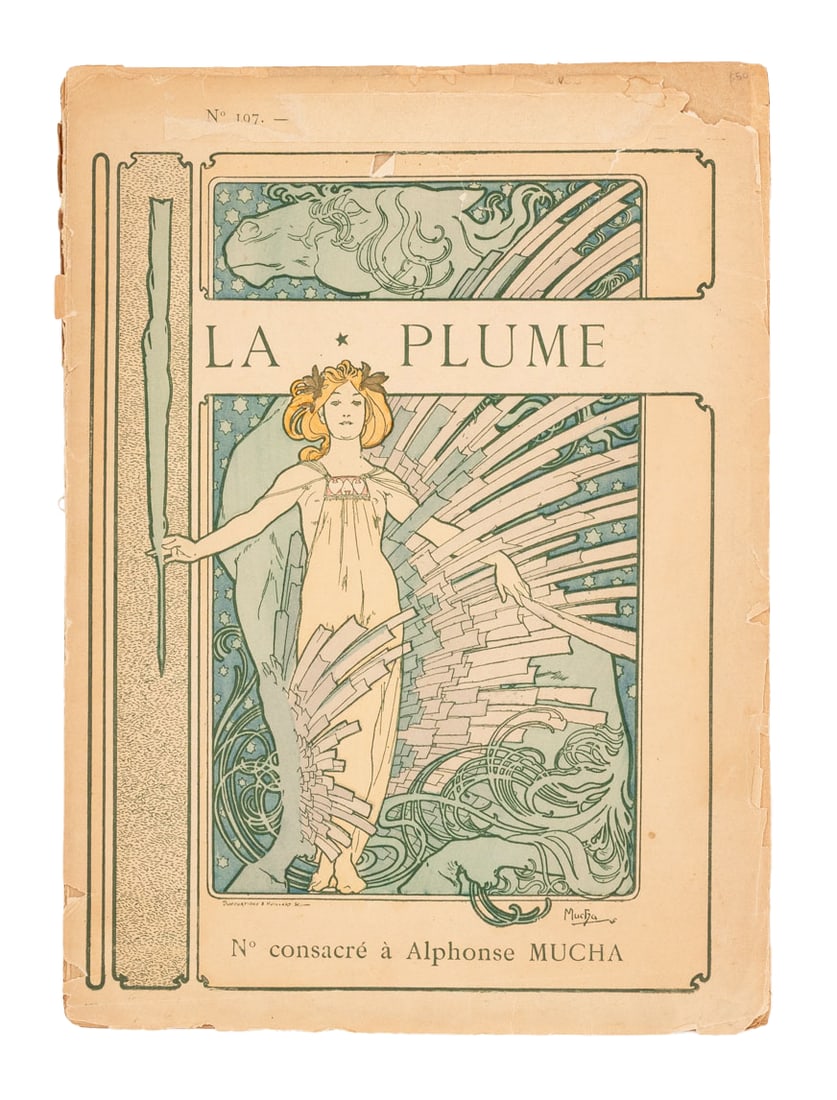 "La Plume: Alphonse Mucha et son Oeuvre", 1897 (1 of 13)