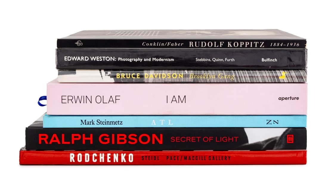 Signed, Etc. Books on Photography Collections, 7: Collection of Seven Books on Photography Collections, comprising: "Brooklyn Gang", Davidson, Bruce, "ATL", Steinmetz, Mark, signed to the title page, "Ralph Gibson: Secret of Light", "Rodchenko", ed: