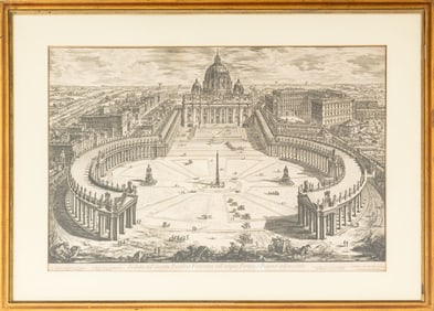 Giovanni Piranesi "Vedute dell'insigne..." Etching