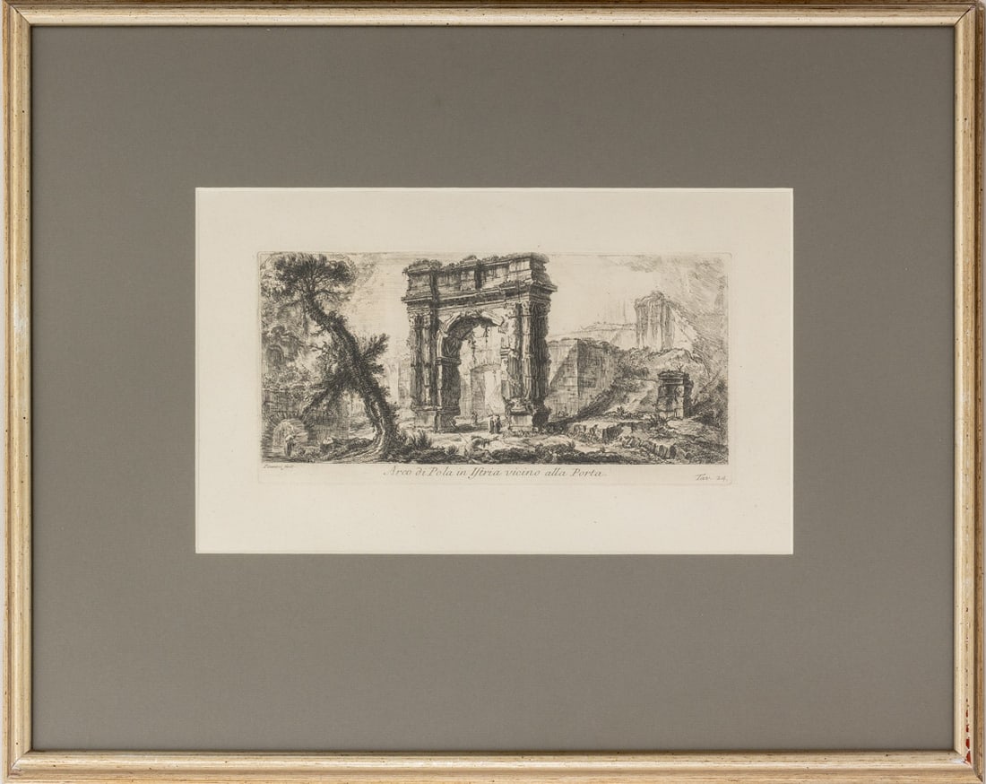 Giovanni Piranesi "Arco di Pola ..." Etching (1 of 7)