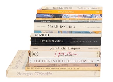 Books on Art History and Abstract Artists, 15